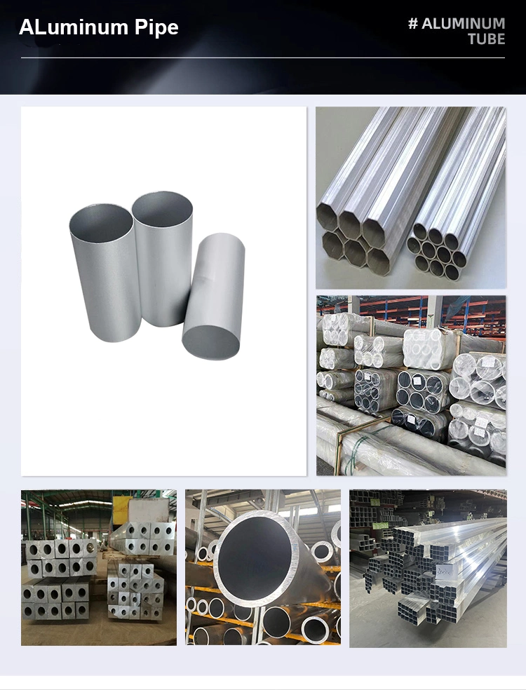 Liange 1050 1060 1070 1080 1100 1200 1235 Pure Aluminum Round Square Pipe Tube