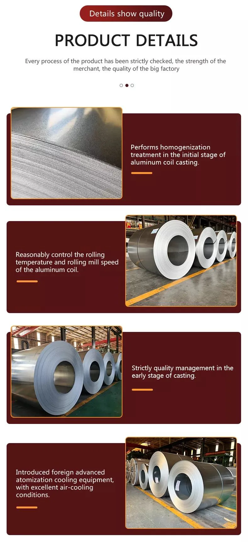 A1050, A1060, A1070, A1100, A1200, A1235 Pure Aluminum Coil with Favorable Price